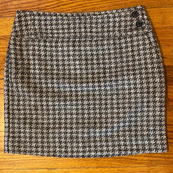 NEW The Limited houndstooth mini, Size: 2, Color: Grey - Picture 1 of 8